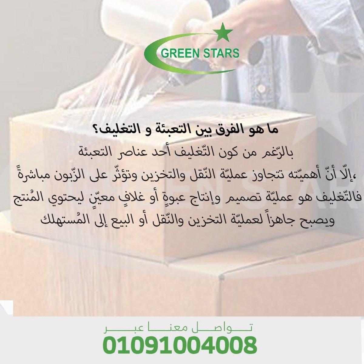 ما هو الفرق بين التعبئة و التغليف؟